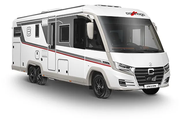 Carthago chic c-line, integraalcamper, schuin vooraanzicht