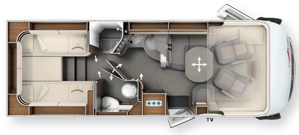 Render van de chic c-line I 4.9 LE
